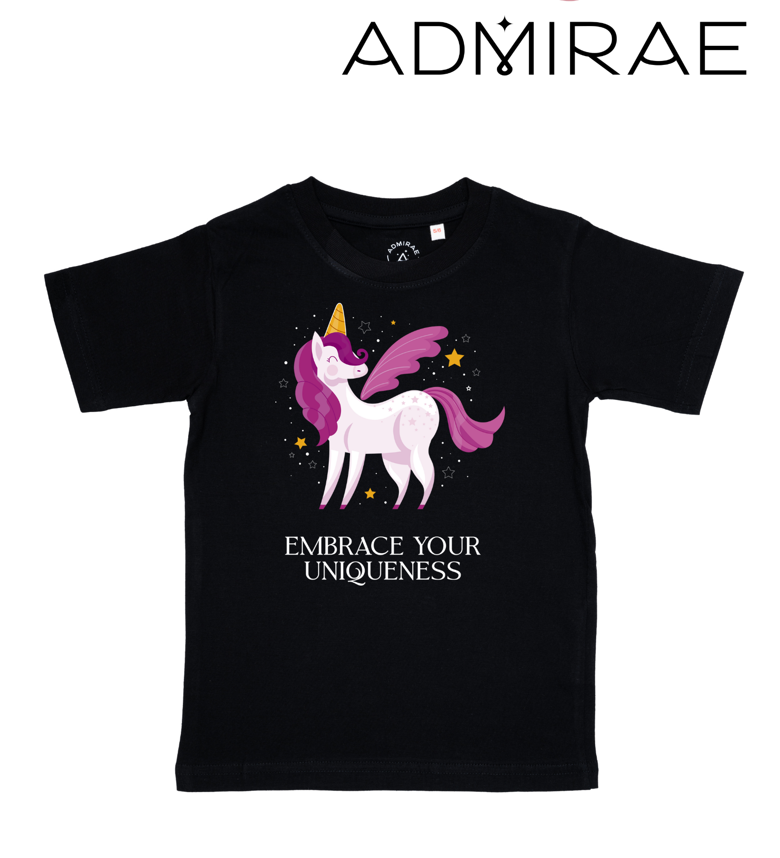 Admirae Unicorn_Embrace your Uniqueness T-shirt