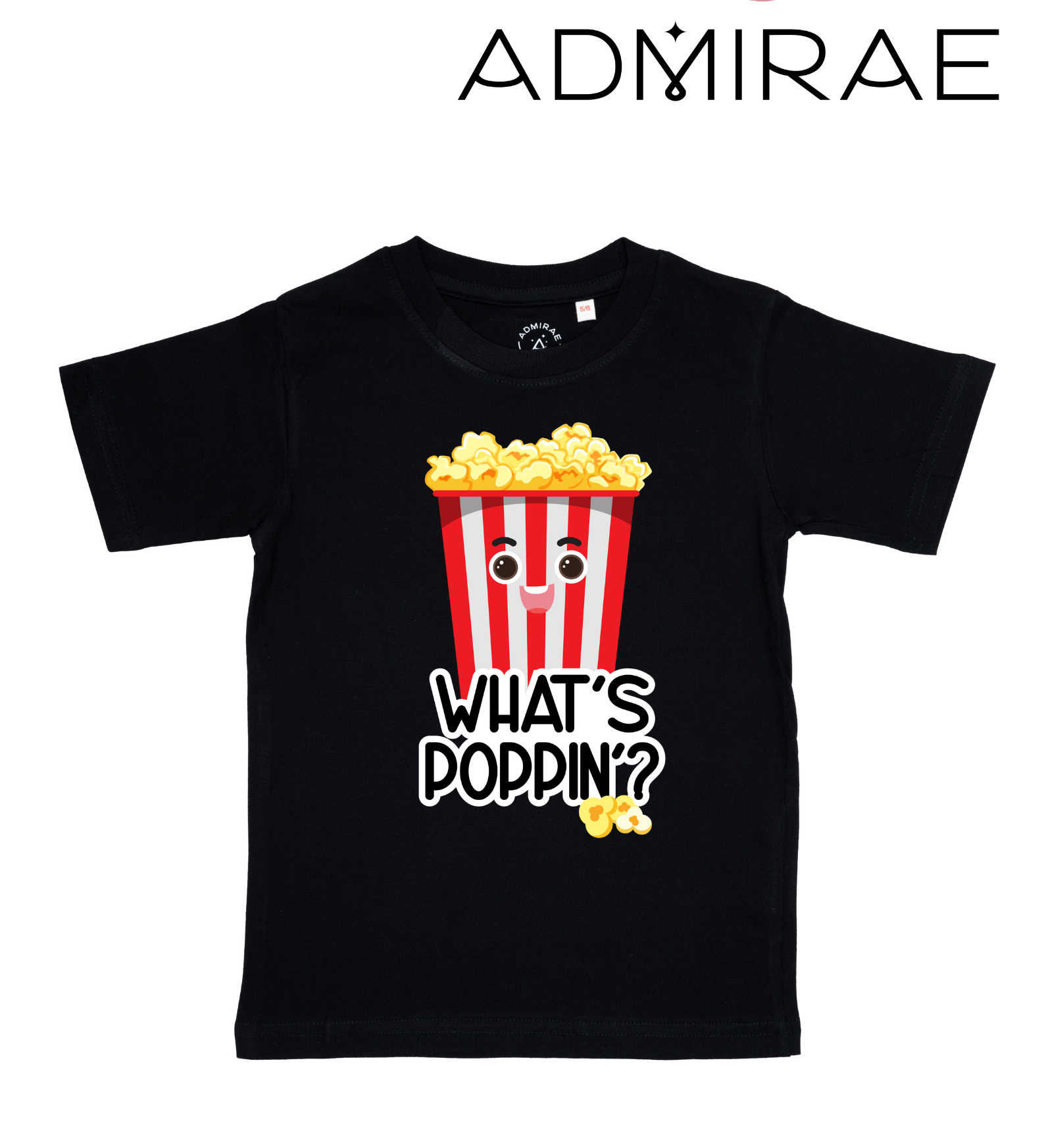 Admirae Popcorn_whats Poppin T-shirt