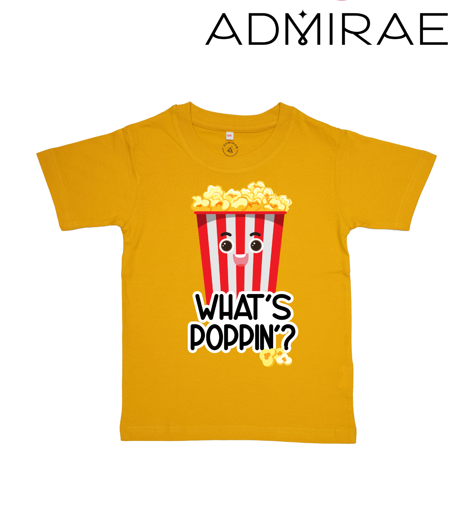Admirae Popcorn_whats Poppin T-shirt