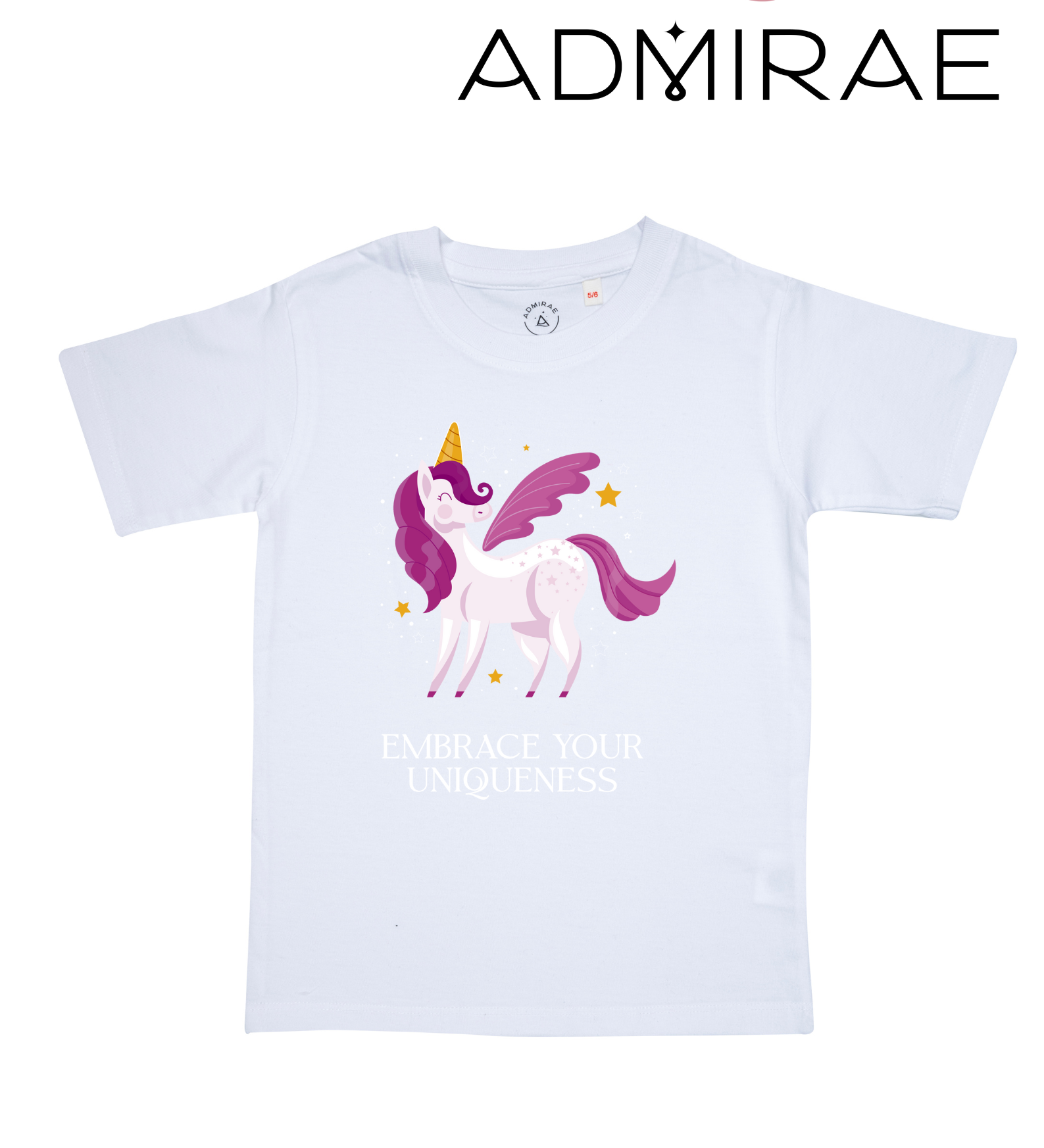 Admirae Unicorn_Embrace your Uniqueness T-shirt