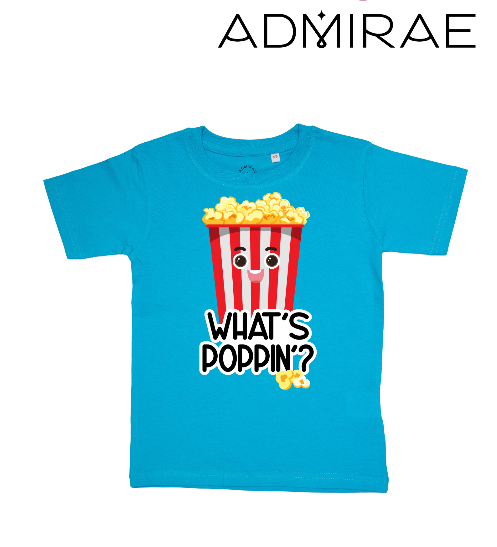 Admirae Popcorn_whats Poppin T-shirt