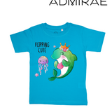 Admirae Dolphin Flippin Cute_T-shirt