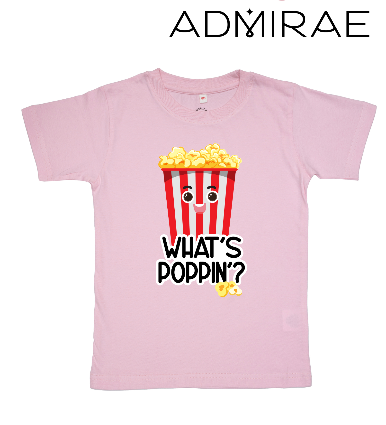 Admirae Popcorn_whats Poppin T-shirt