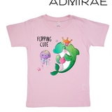 Admirae Dolphin Flippin Cute_T-shirt