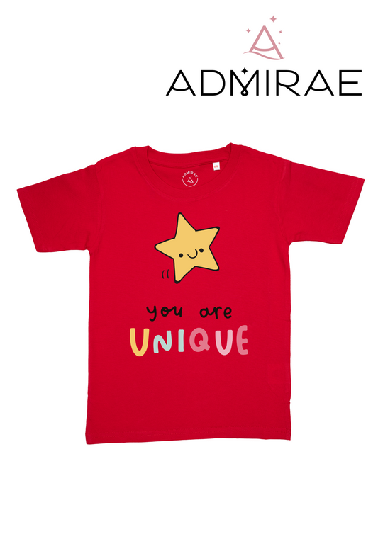 You are unique T-shirt (Red)