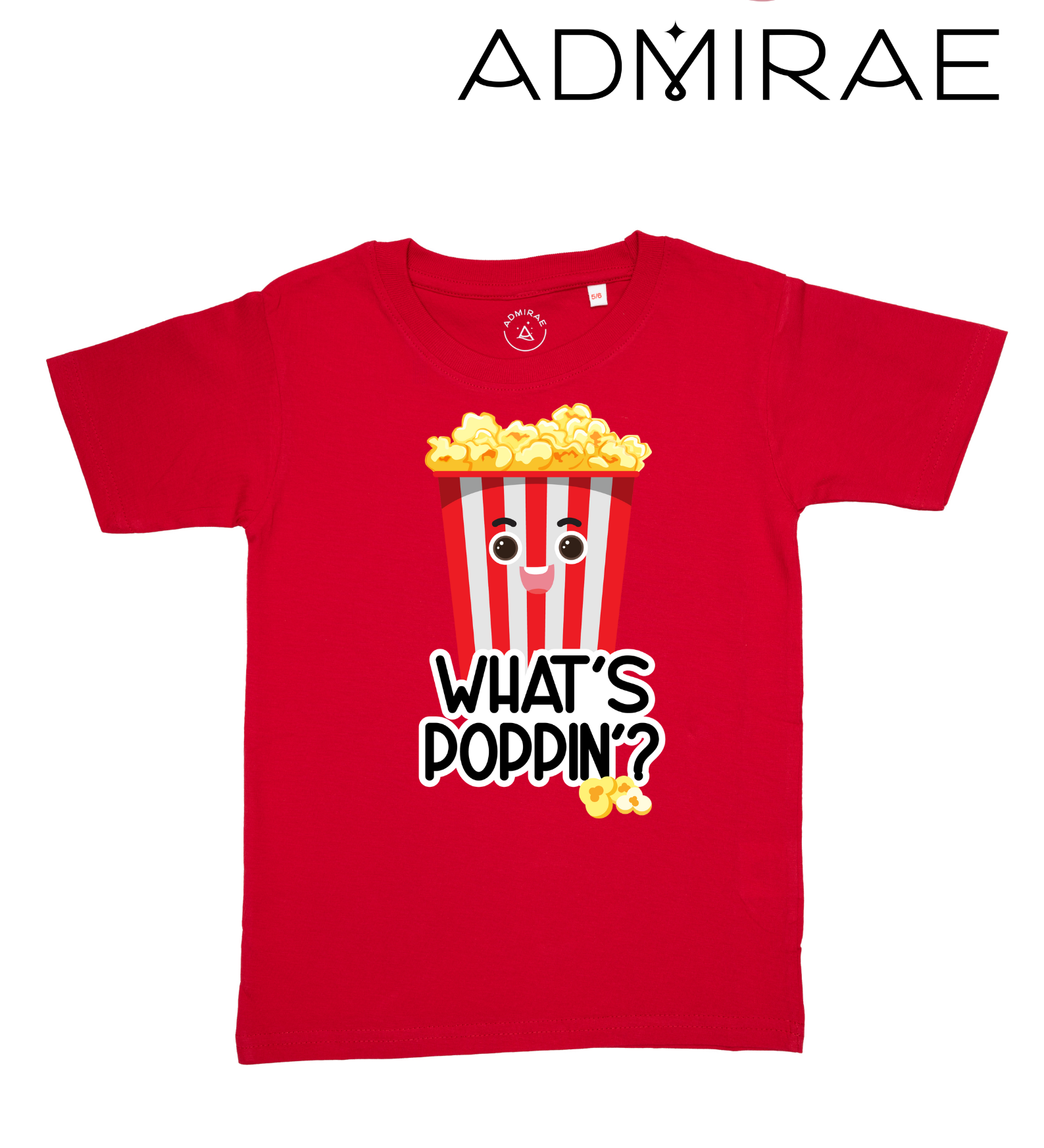 Admirae Popcorn_whats Poppin T-shirt