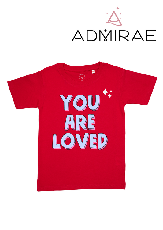 You are loved T-shirt (Red)