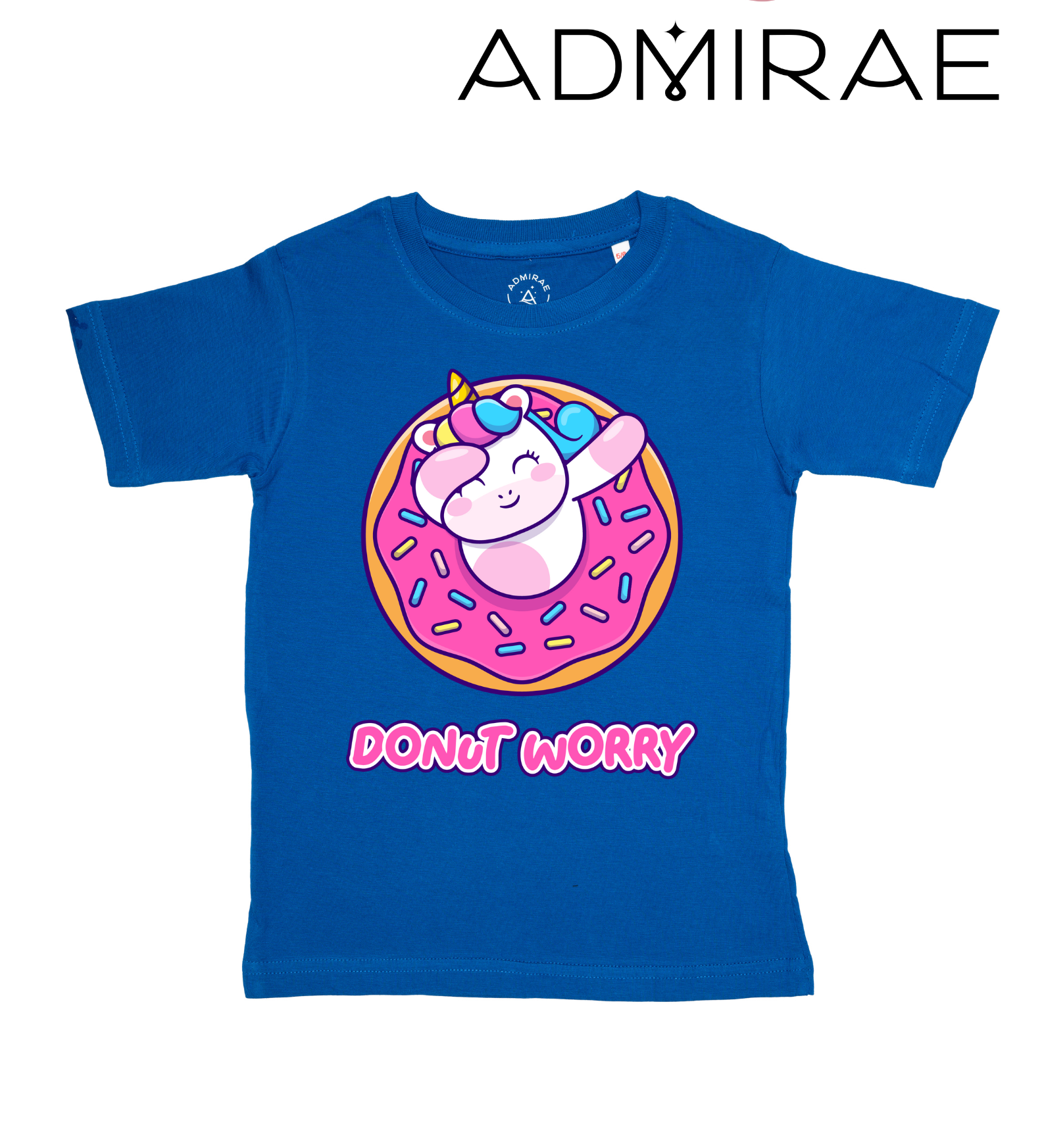 Admirae Unicorn_Donut Worry T-shirt