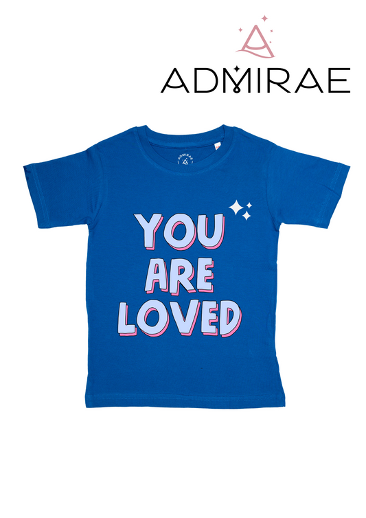 You are loved T-shirt (Navy Blue)