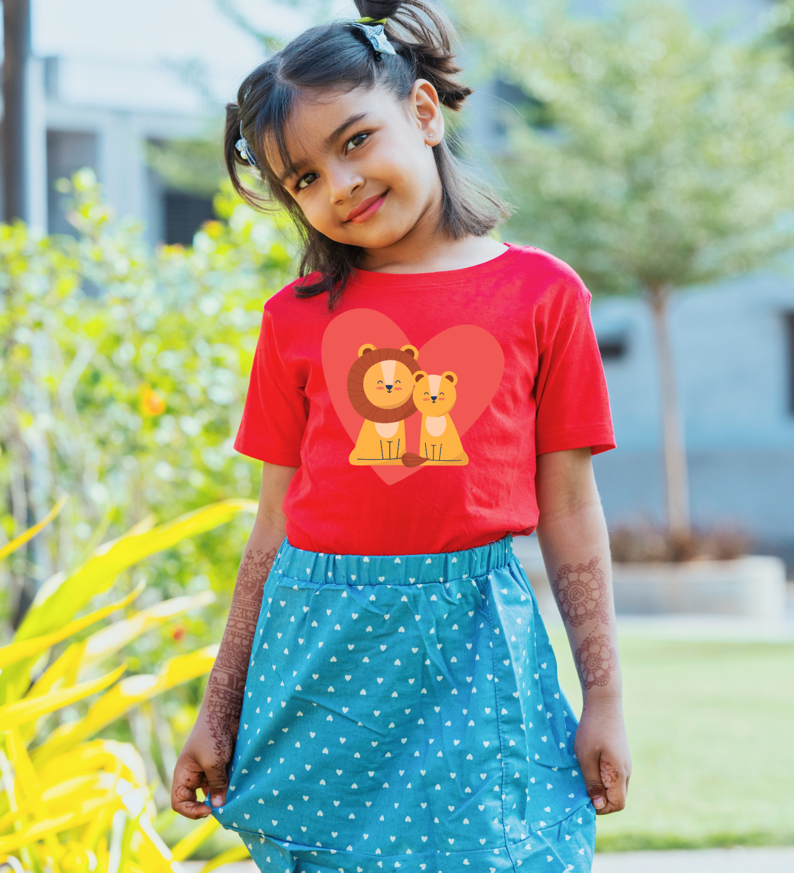 Lion & Cub Kids T-Shirt