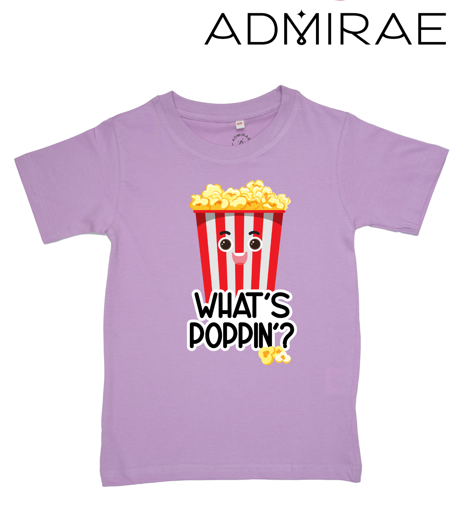 Admirae Popcorn_whats Poppin T-shirt
