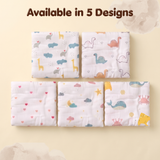 100% Cotton Muslin Nursing Cover for Breastfeeding - Breathable Baby Feeding Apron & Privacy Wrap with Adjustable Neck Strap for Moms (Hearts)