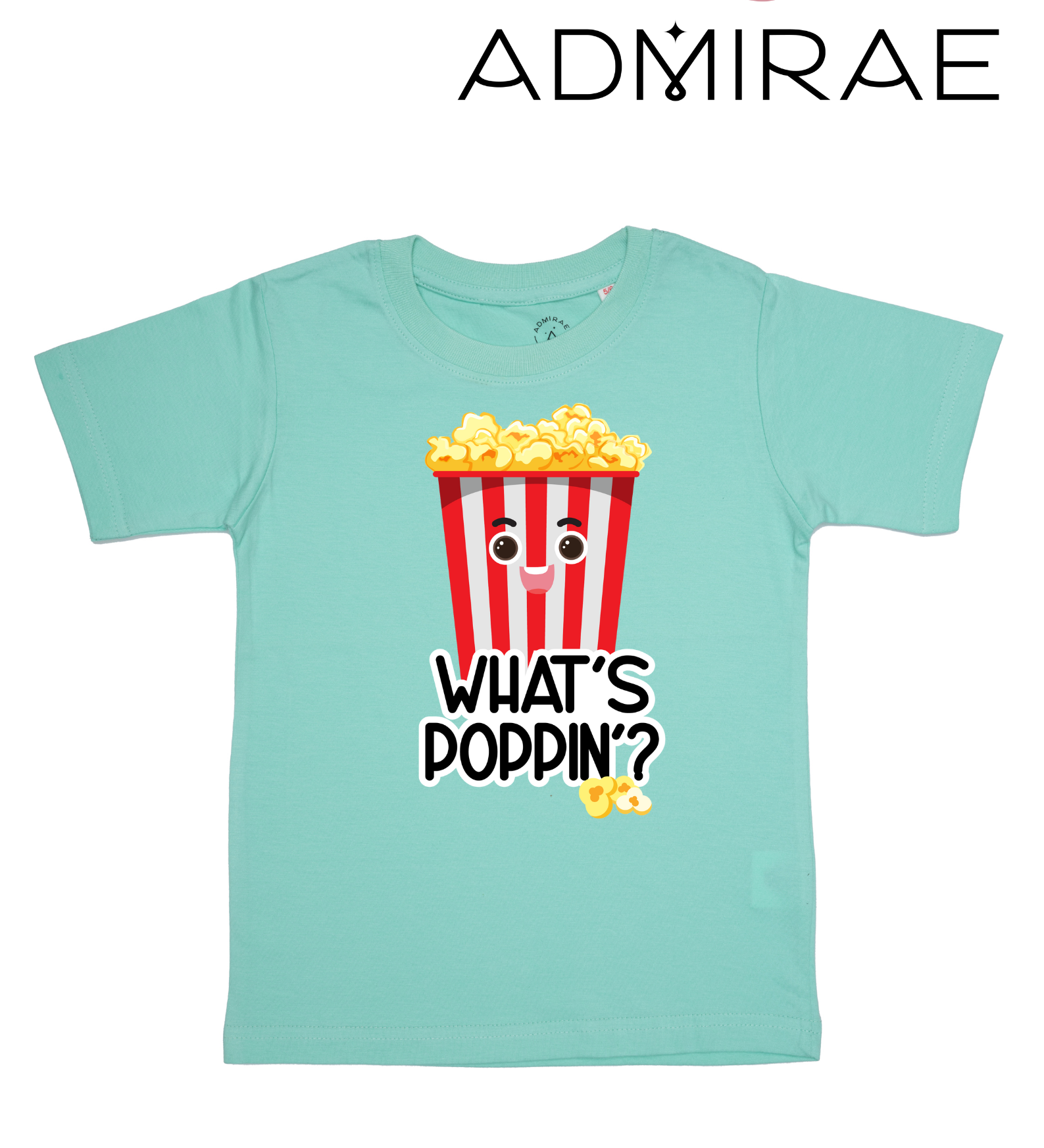 Admirae Popcorn_whats Poppin T-shirt