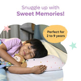 ADMIRAE Premium Memory Foam Baby Toddler Pillow - Triangle