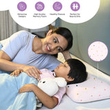 ADMIRAE Premium Memory Foam Baby Toddler Pillow - Triangle