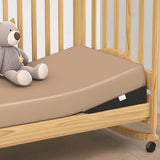 ADMIRAE Baby Wedge Pillow for Crib & Mattress - Black