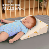 ADMIRAE Baby Wedge Pillow for Crib & Mattress