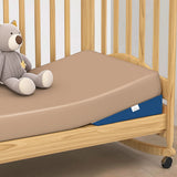 ADMIRAE Baby Wedge Pillow for Crib & Mattress - Blue