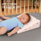 ADMIRAE Baby Wedge Pillow for Crib & Mattress