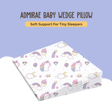 ADMIRAE Baby Wedge Pillow for Crib & Mattress