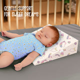 ADMIRAE Baby Wedge Pillow for Crib & Mattress