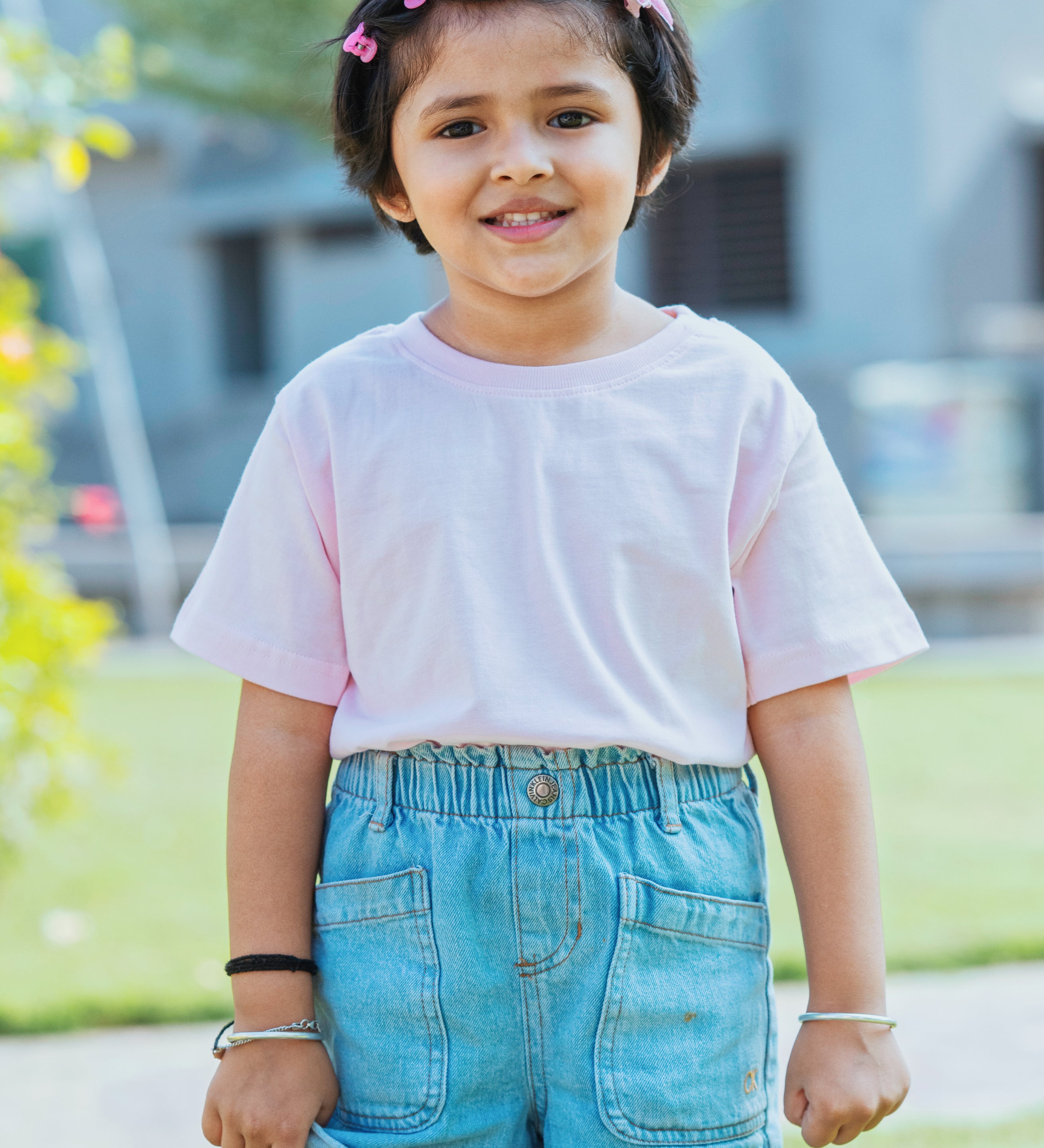 Admirae Girls Plain T-shirt