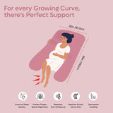ADMIRAE U-shape Pregnancy Pillow, Pink