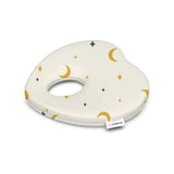 ADMIRAE Premium  Memory Foam  Heart shape Baby Pillow, Moon & Star Print