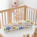 ADMIRAE baby bolster pillow  and animal print bolster pillow 