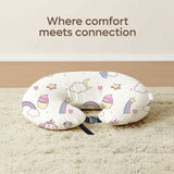 ADMIRAE Feeding Pillow with unicorn a print