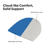 ADMIRAE memory foam pregnancy support pillow and breathable soft cover for cloud-like comfort