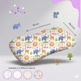 Admirae Toddler Pillow Cover-Animal Print