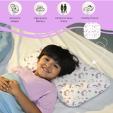 Admirae Toddler Pillow Cover-Unicorn Print