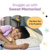 Admirae Toddler Pillow Cover-Moon and Star Print