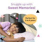 Admirae Toddler Pillow Cover-Triangles Print