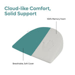 100 precent memory foam Memory Foam Pregnancy Pillow For Women And also breathable cover 